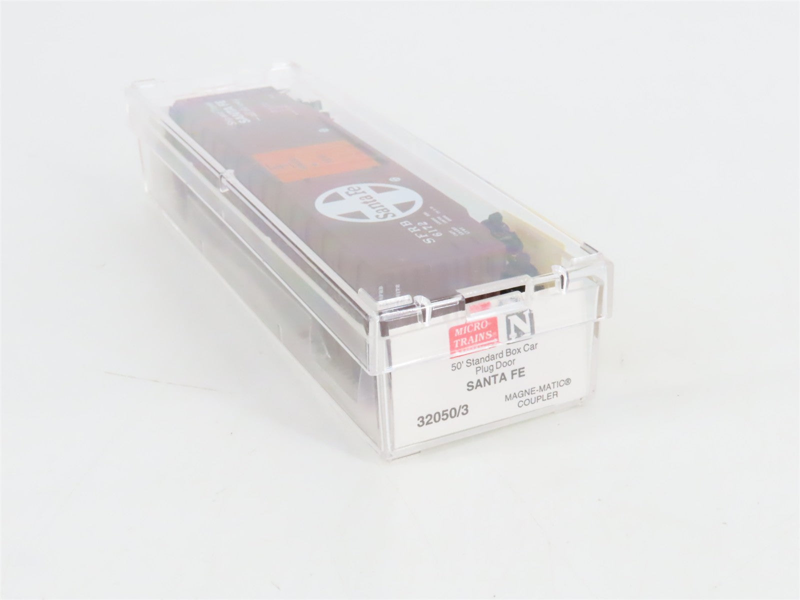 N Scale Micro-Trains 32050/3 SFRB Santa Fe 50' Box Car 6172 RTR