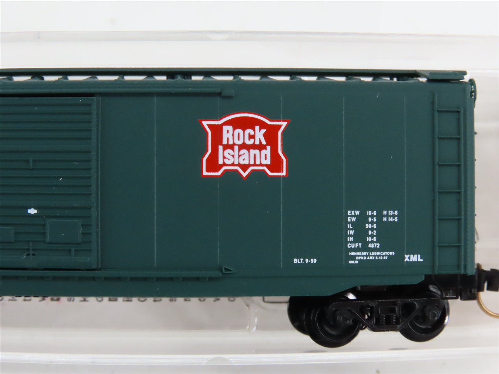 N Scale Micro-Trains 31300 RI Rock Island 50' 50' Standard Box Car 110012 RTR