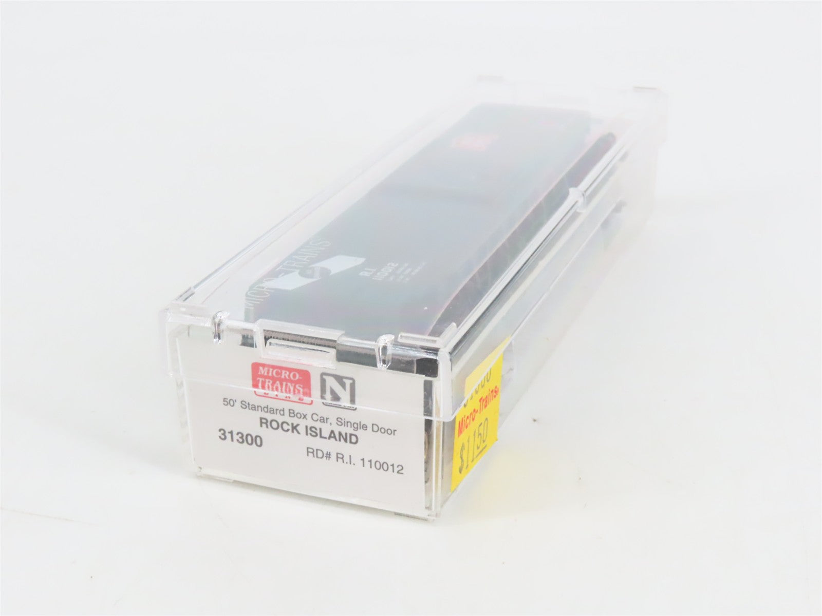 N Scale Micro-Trains 31300 RI Rock Island 50' 50' Standard Box Car 110012 RTR