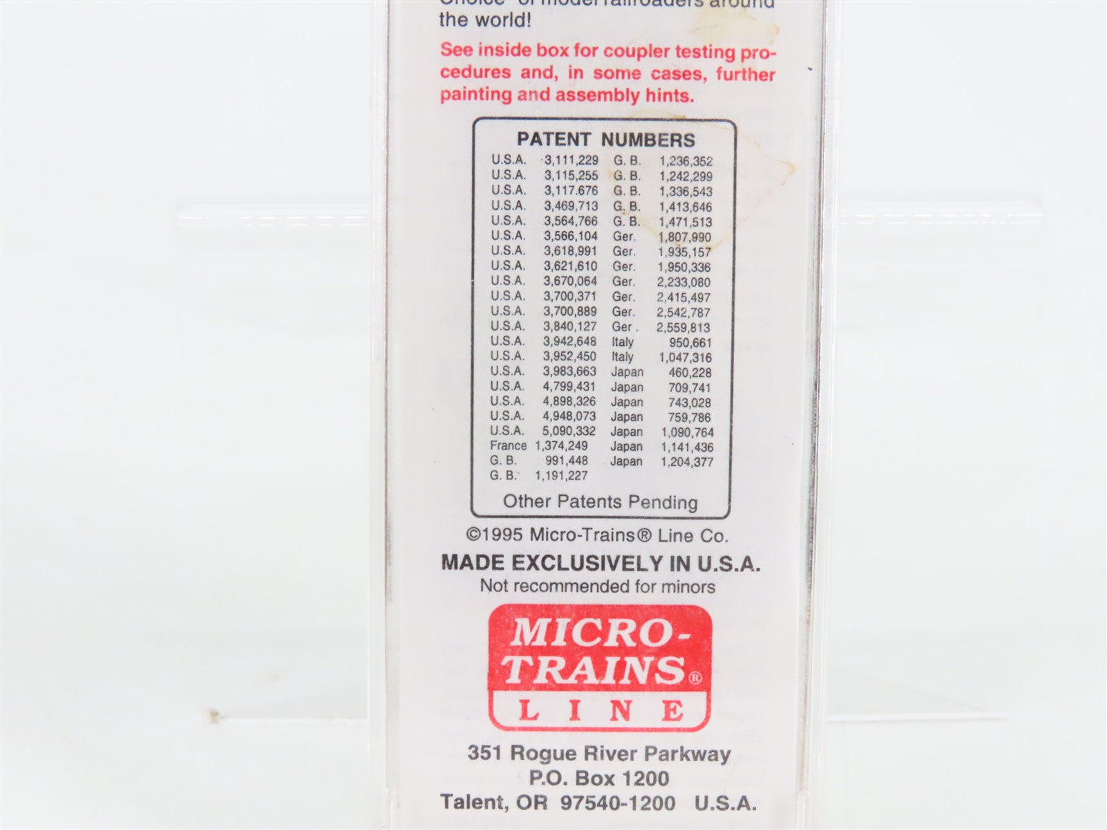 N Scale Micro-Trains 20780/3 PRR Pennsylvania 40' Box Car 603499 RTR