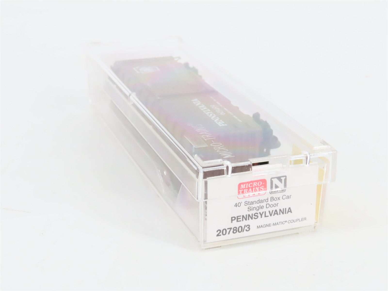 N Scale Micro-Trains 20780/3 PRR Pennsylvania 40' Box Car 603499 RTR