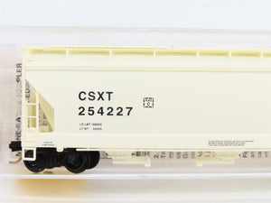 N Scale Micro-Trains MTL 94060 CSXT CSX 3-Bay Covered Hopper 254227 RTR