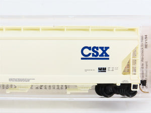 N Scale Micro-Trains MTL 94060 CSXT CSX 3-Bay Covered Hopper 254227 RTR