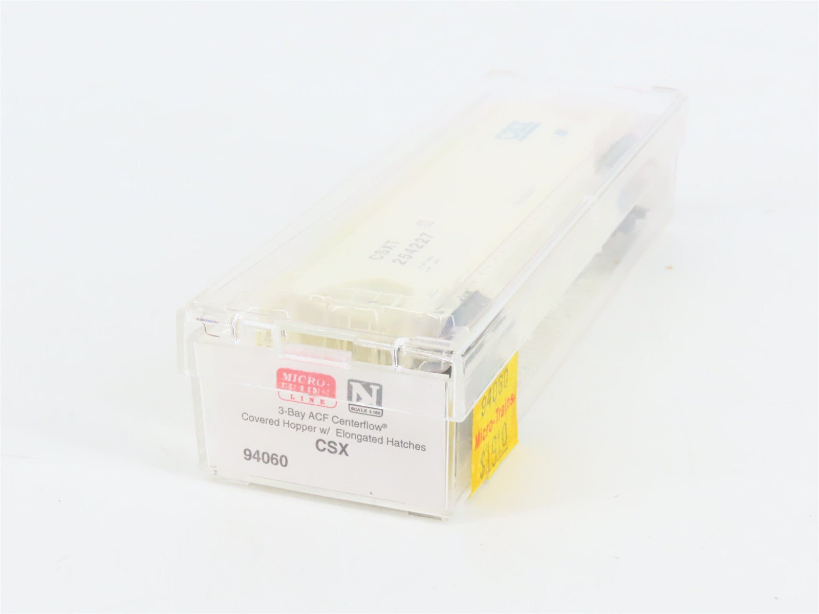N Scale Micro-Trains MTL 94060 CSXT CSX 3-Bay Covered Hopper 254227 RTR