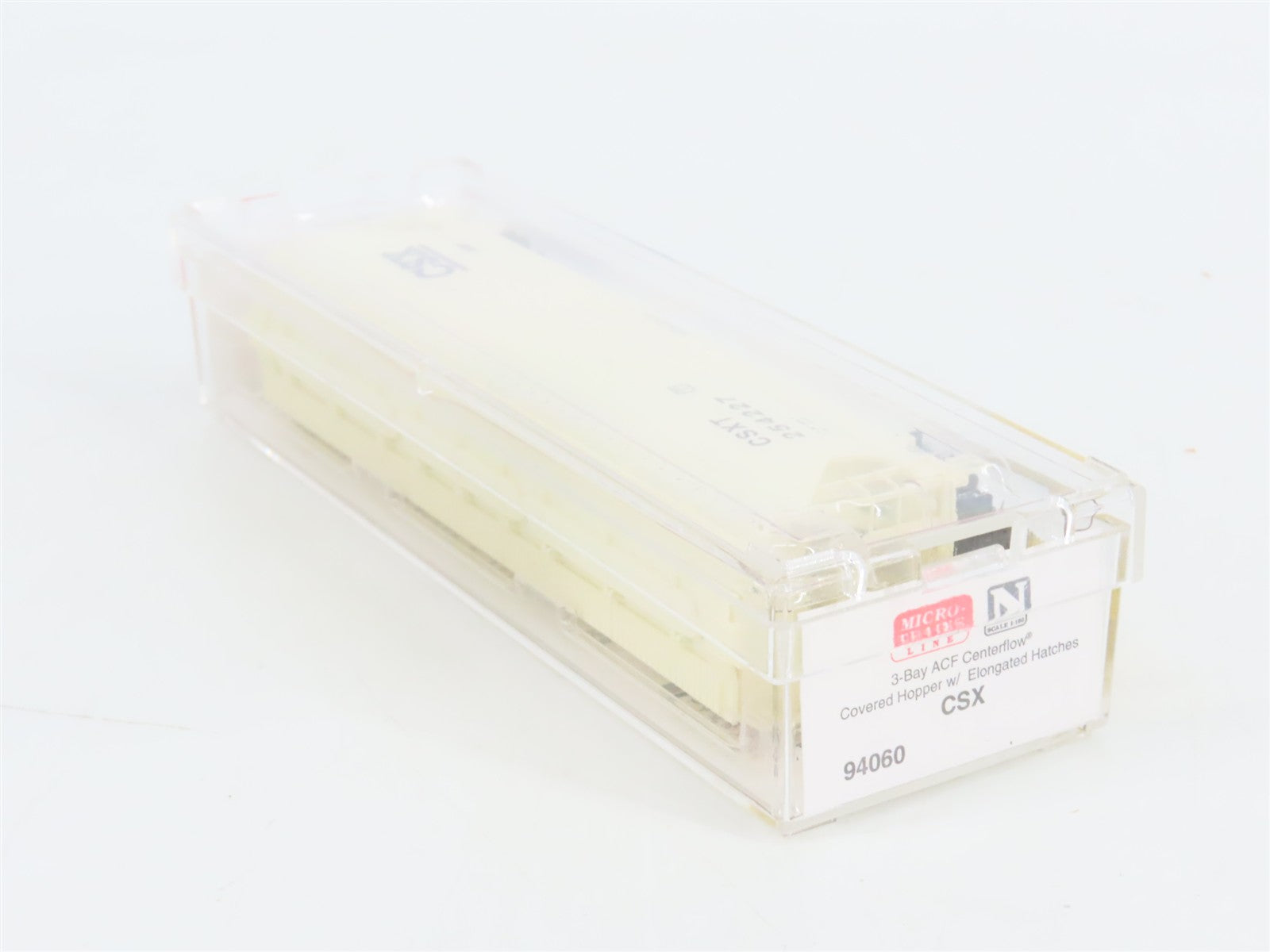 N Scale Micro-Trains MTL 94060 CSXT CSX 3-Bay Covered Hopper 254227 RTR