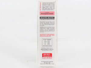N Scale Micro-Trains 100060 BN Burlington Northern 36' Caboose 11462 RTR