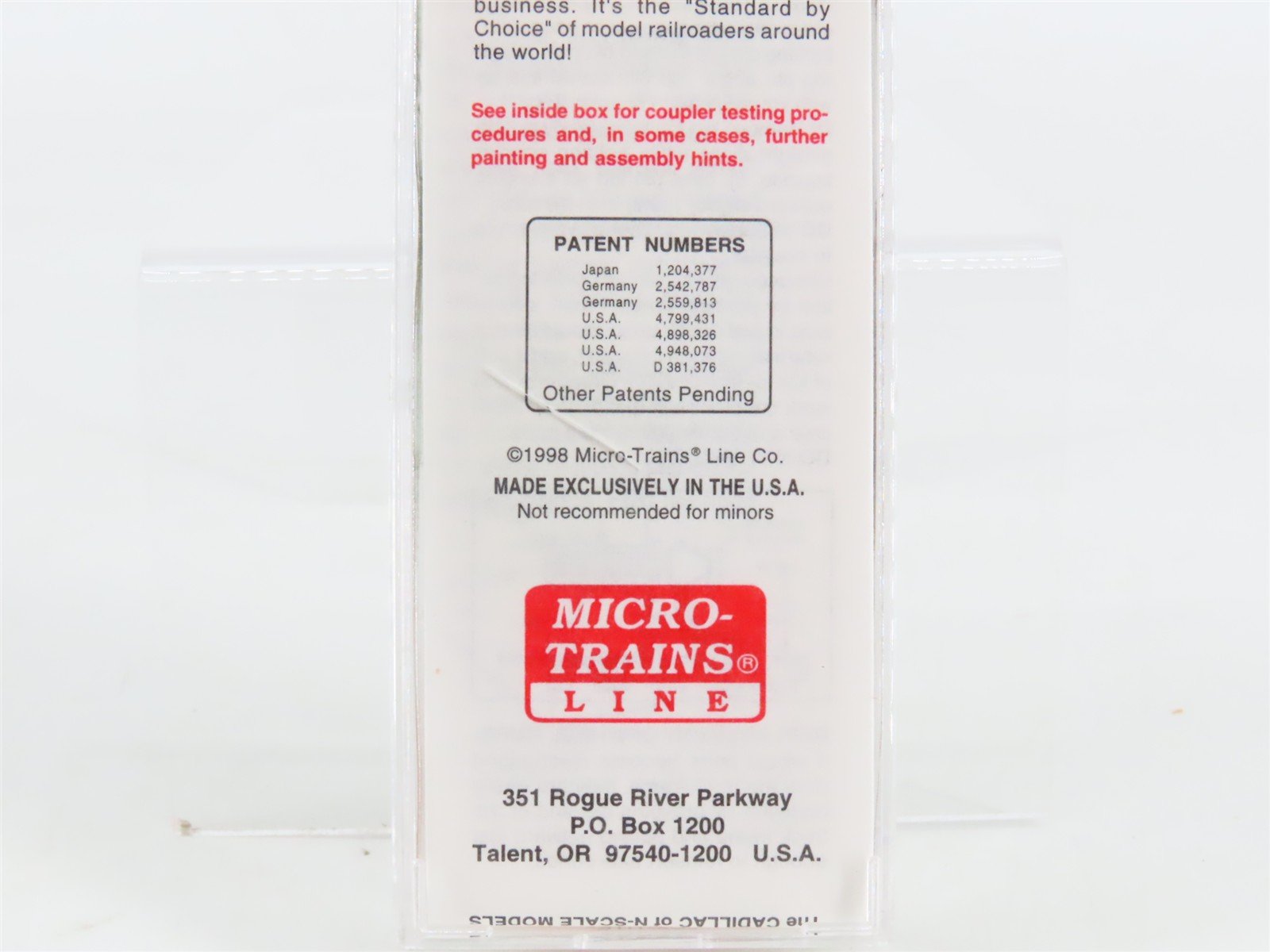 N Scale Micro-Trains 100060 BN Burlington Northern 36' Caboose 11462 RTR