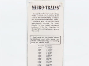 N Scale Micro-Trains 55250 CMO Chicago & North Western 33' 2-Bay Hopper #50199