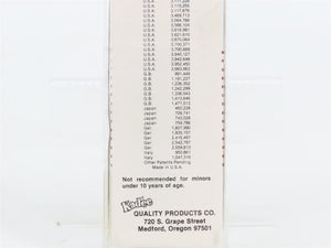 N Scale Micro-Trains 45160 WM Western Maryland 50' Fishbelly Flat Car 2551 RTR