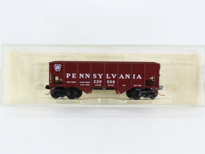 N Scale BLW/Kadee Special Run BLW-52 PRR Pennsylvania 2-Bay Open Hopper #220309