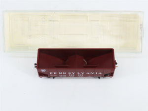 N Scale BLW/Kadee Special Run BLW-52 PRR Pennsylvania 2-Bay Open Hopper #220309