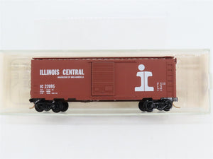 N Scale BLW Kadee Special Run BLW-42 IC Illinois Central 40' Box Car #22095