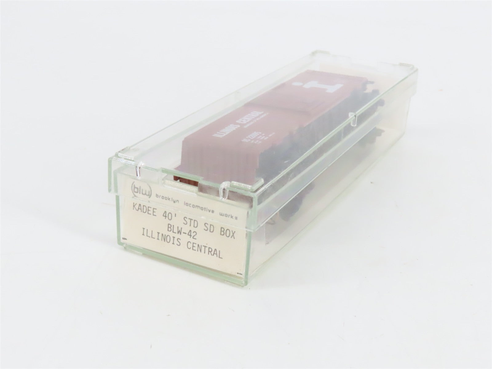 N Scale BLW Kadee Special Run BLW-42 IC Illinois Central 40' Box Car #22095