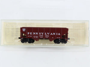 N Scale BLW/Kadee Special Run BLW-53 PRR Pennsylvania 2-Bay Open Hopper #220383