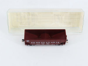 N Scale BLW/Kadee Special Run BLW-53 PRR Pennsylvania 2-Bay Open Hopper #220383