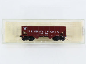 N Scale BLW/Kadee Special Run BLW-52 PRR Pennsylvania 2-Bay Open Hopper #220309