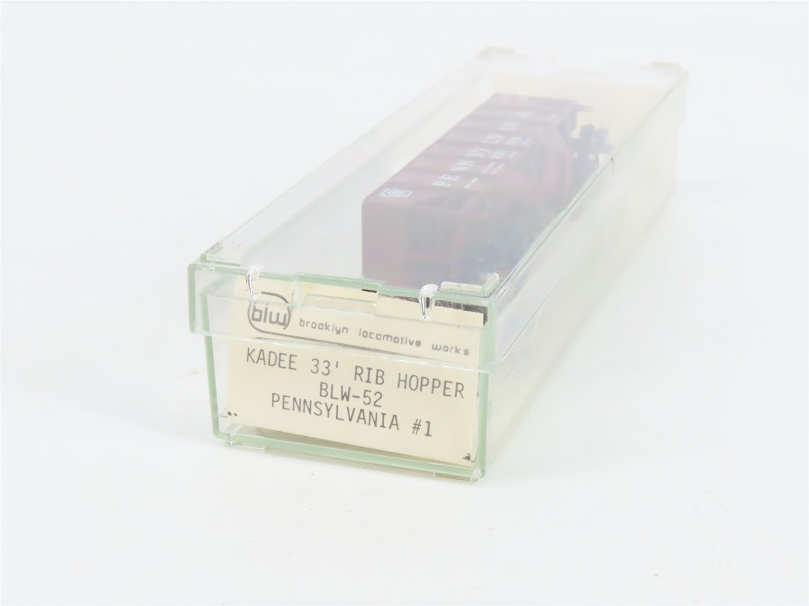 N Scale BLW/Kadee Special Run BLW-52 PRR Pennsylvania 2-Bay Open Hopper #220309