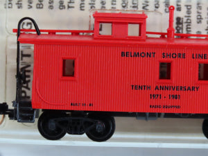 N Scale Kadee Micro-Trains MTL Belmont Shore Lines 10th Anniversary Caboose
