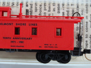 N Scale Kadee Micro-Trains MTL Belmont Shore Lines 10th Anniversary Caboose