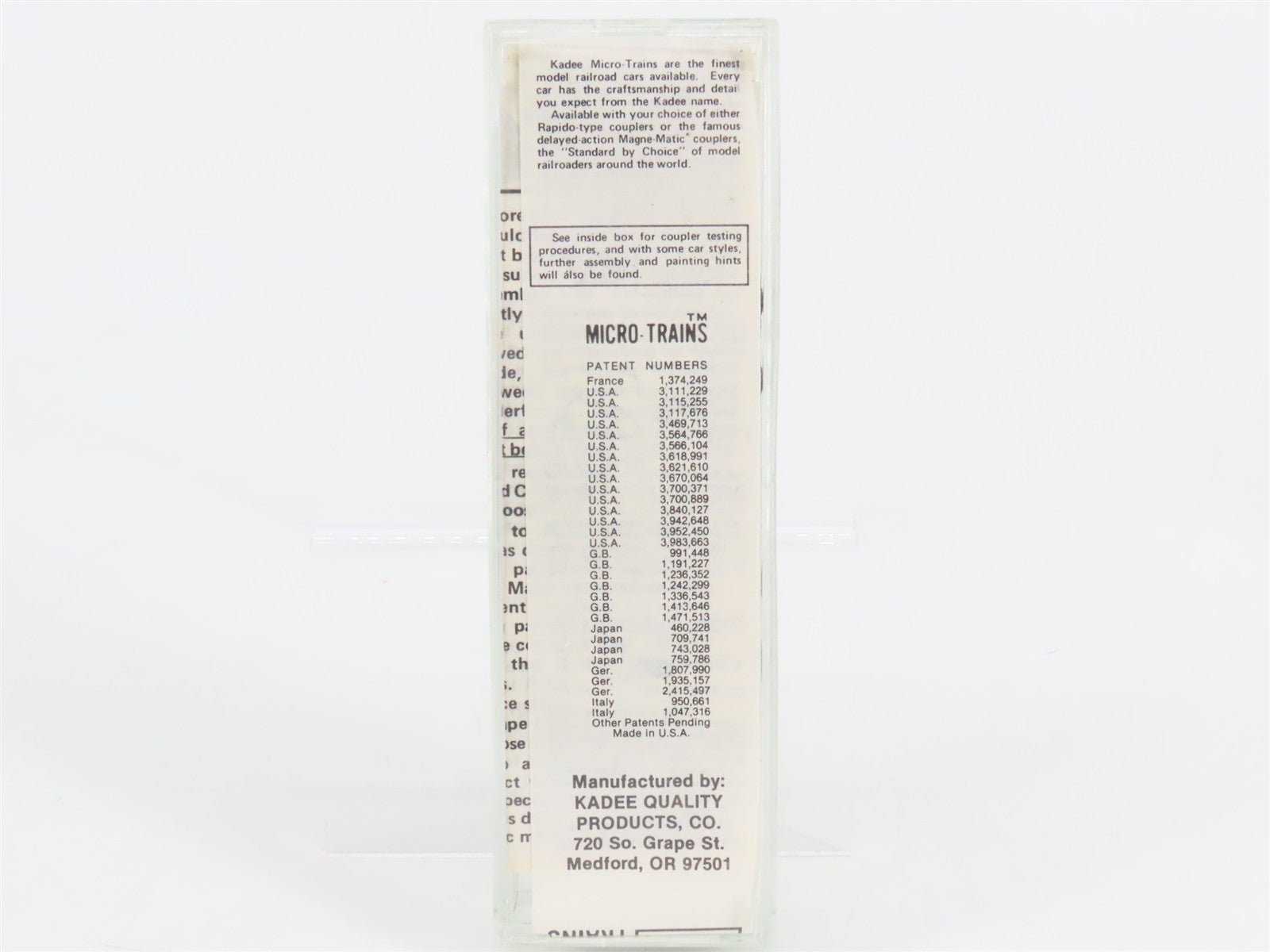 N Scale Kadee Micro-Trains MTL Belmont Shore Lines 10th Anniversary Caboose