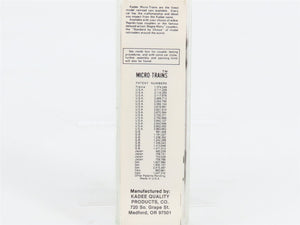 N Scale Micro-Trains UP Union Pacific 40' Box Car 124249 RTR