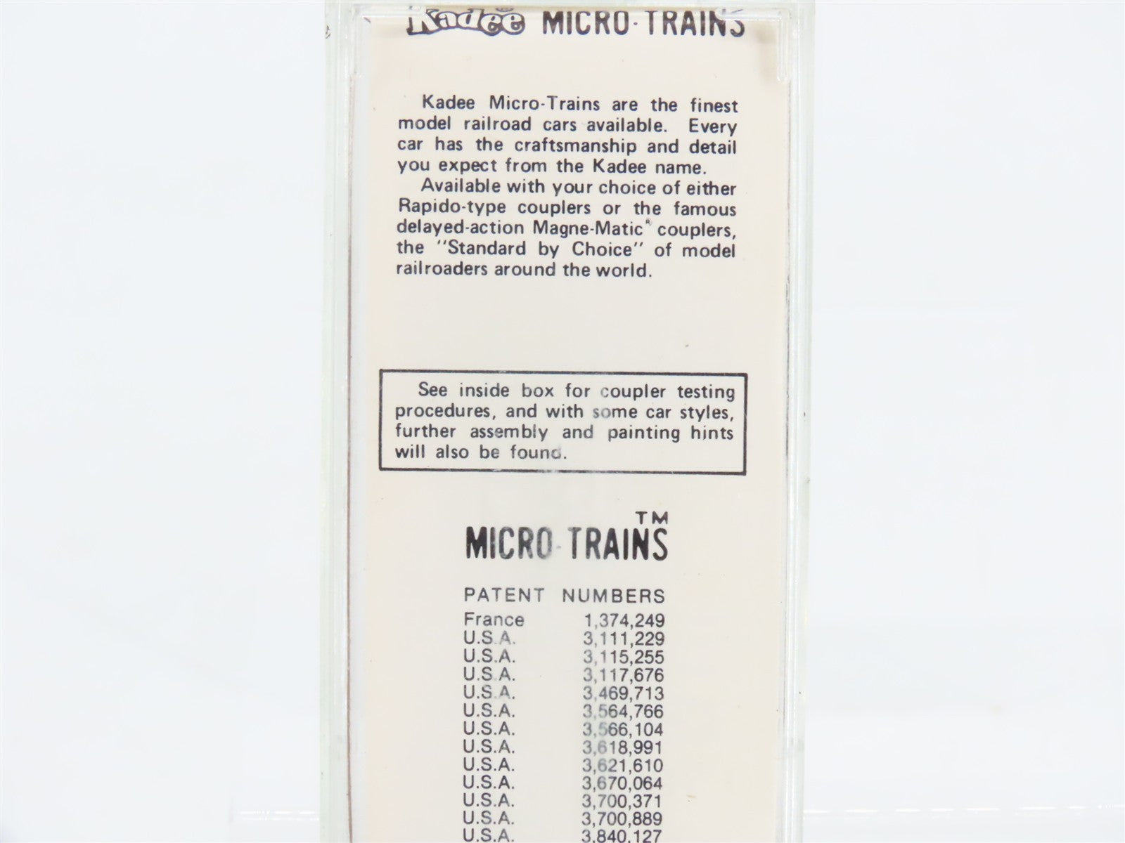N Scale Micro-Trains CR Conrail 40' Box Car 269858 RTR