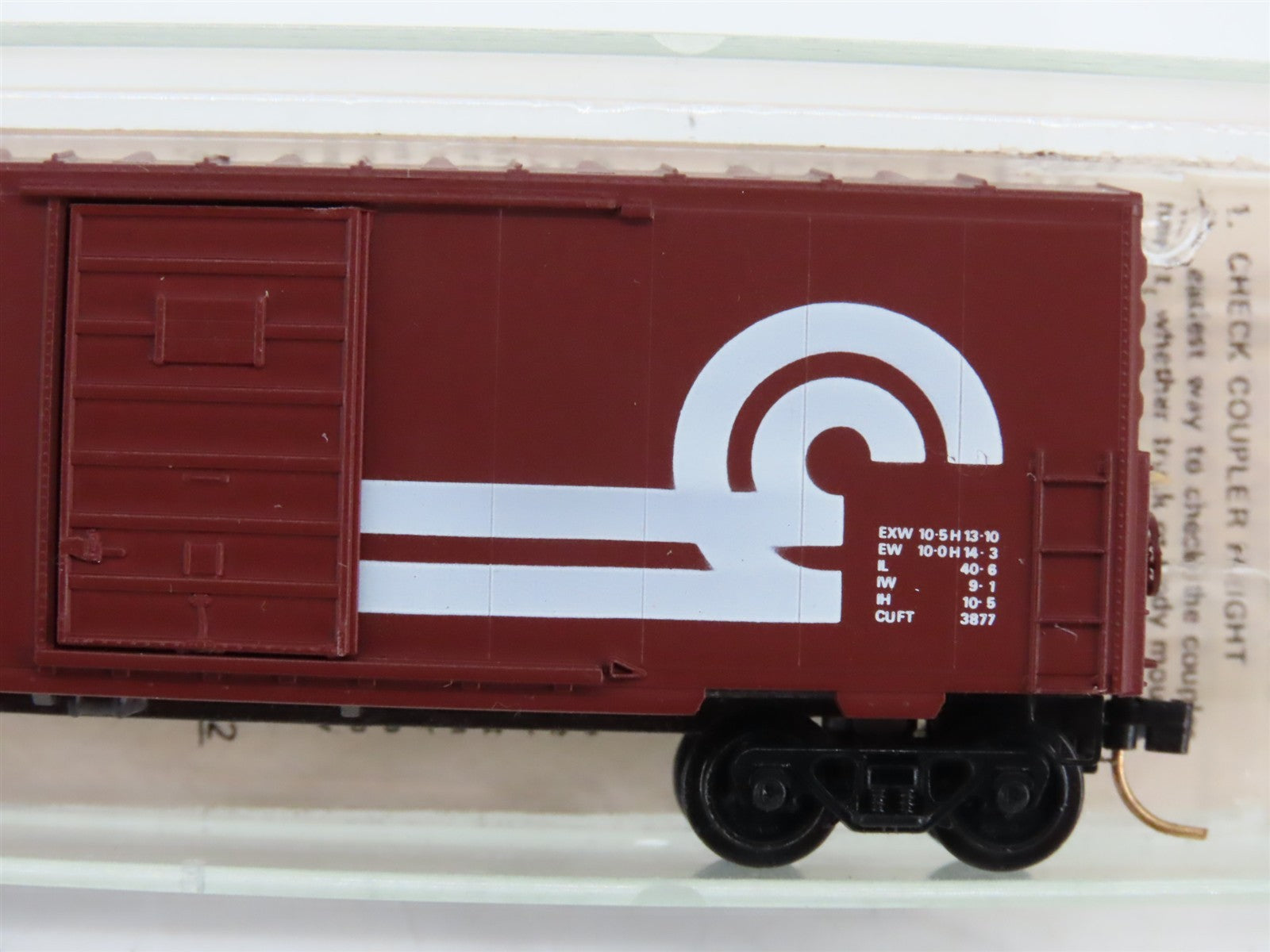 N Scale Kadee Micro-Trains MTL Special Run CR Conrail 40' Box Car 269858 RTR