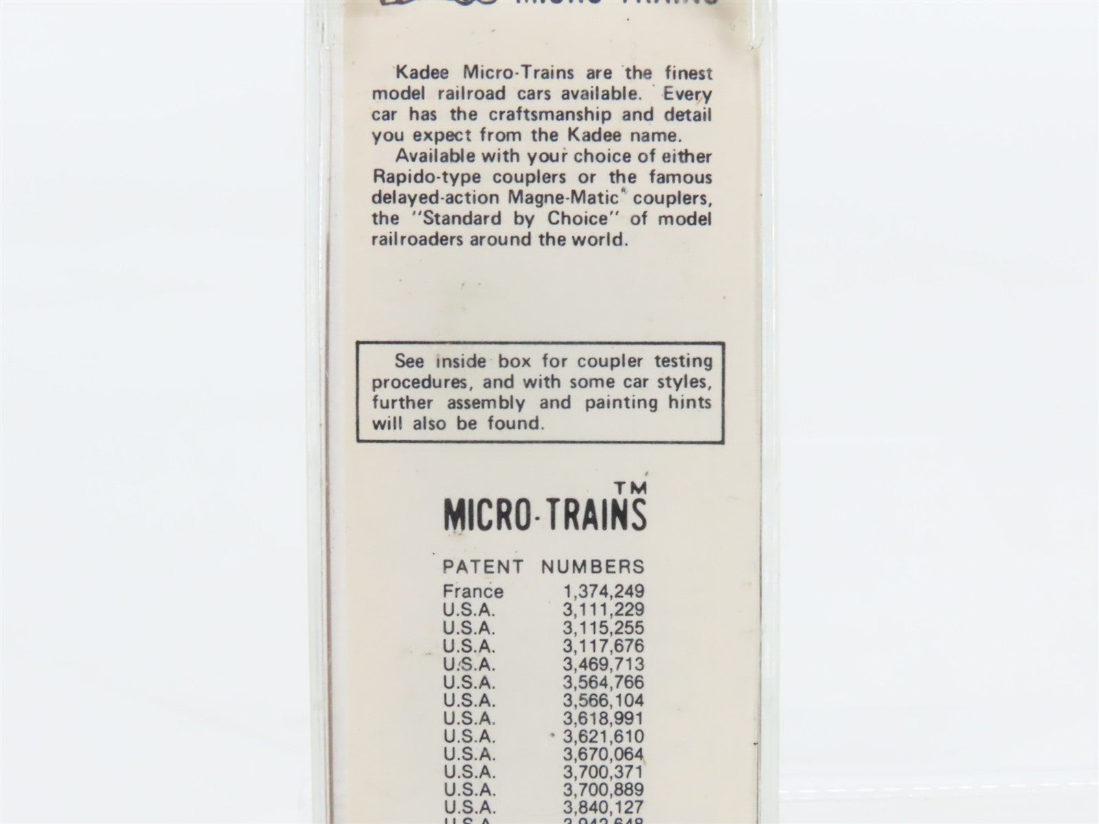 N Scale Kadee Micro-Trains MTL Special Run CR Conrail 40' Box Car 269858 RTR