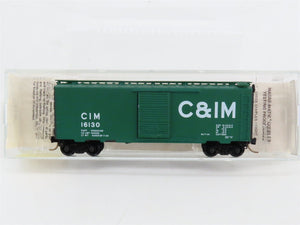 N Scale Micro-Trains 20790 C&IM Chicago & Illinois Midland 40' Box Car 16130 RTR