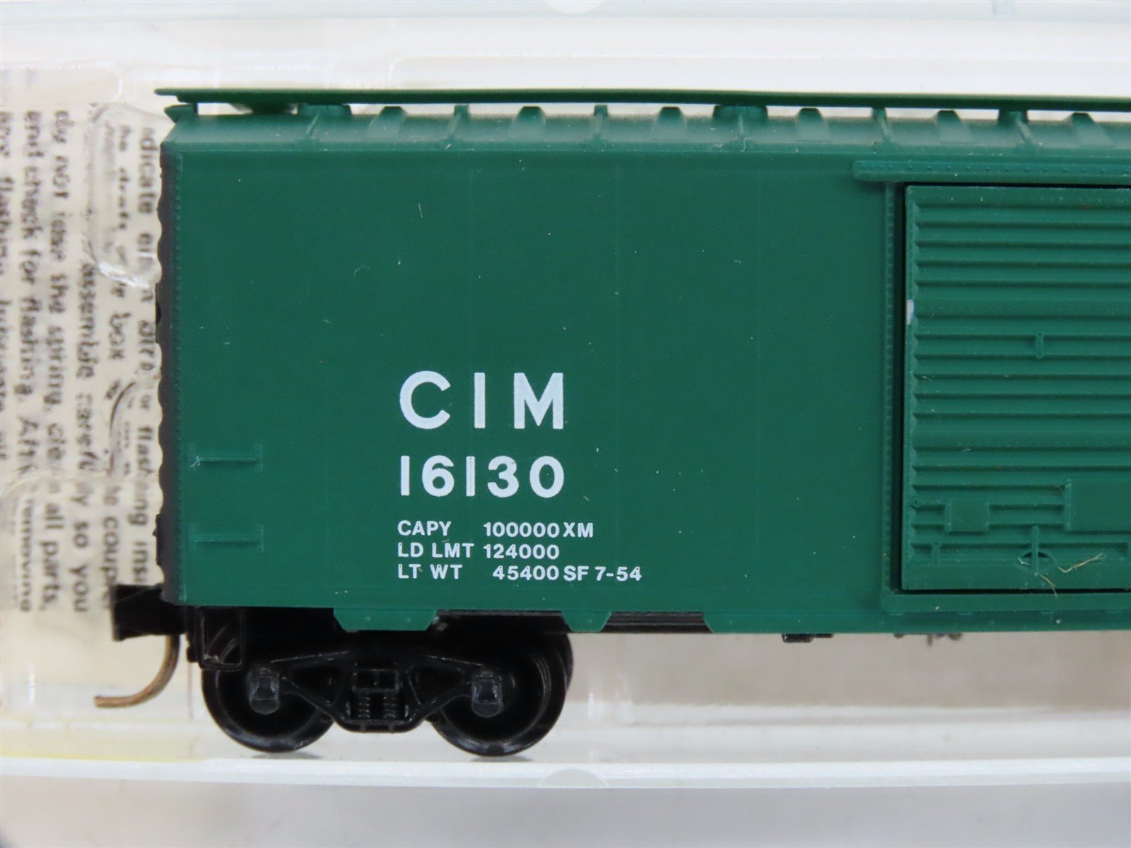 N Scale Micro-Trains 20790 C&IM Chicago & Illinois Midland 40' Box Car 16130 RTR