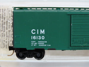 N Scale Micro-Trains 20790 C&IM Chicago & Illinois Midland 40' Box Car 16130 RTR