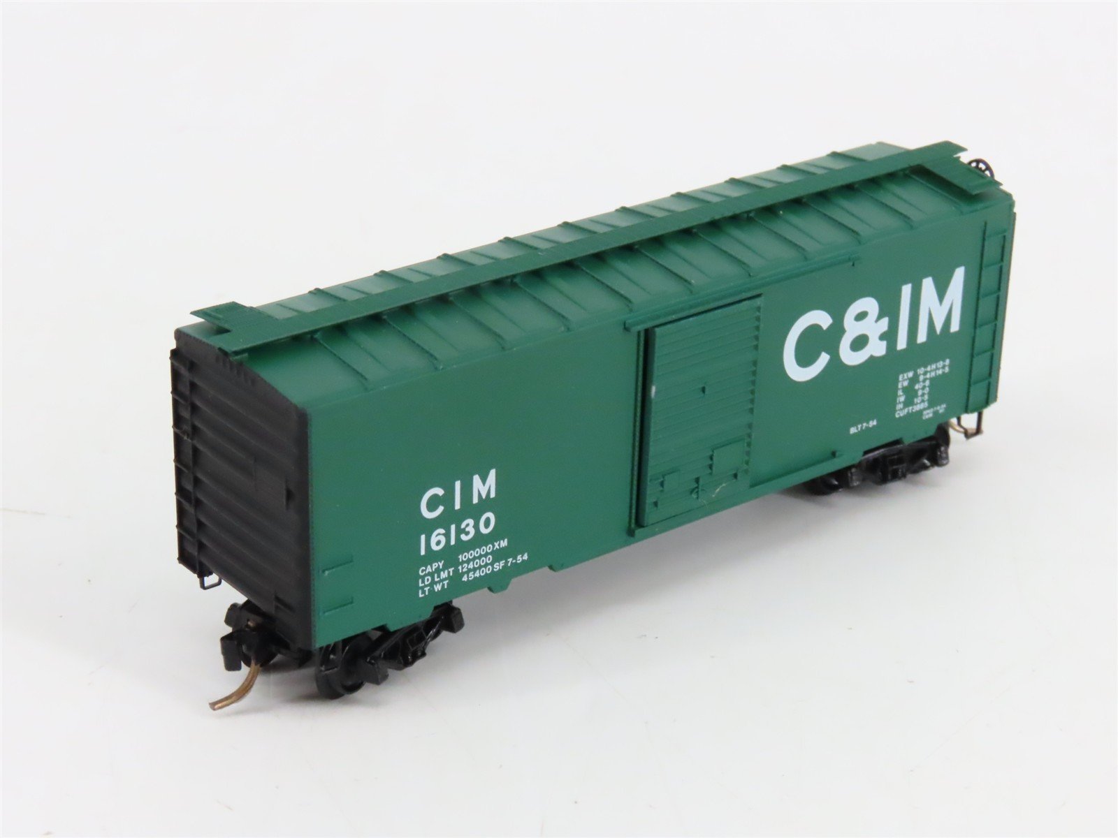 N Scale Micro-Trains 20790 C&IM Chicago & Illinois Midland 40' Box Car 16130 RTR