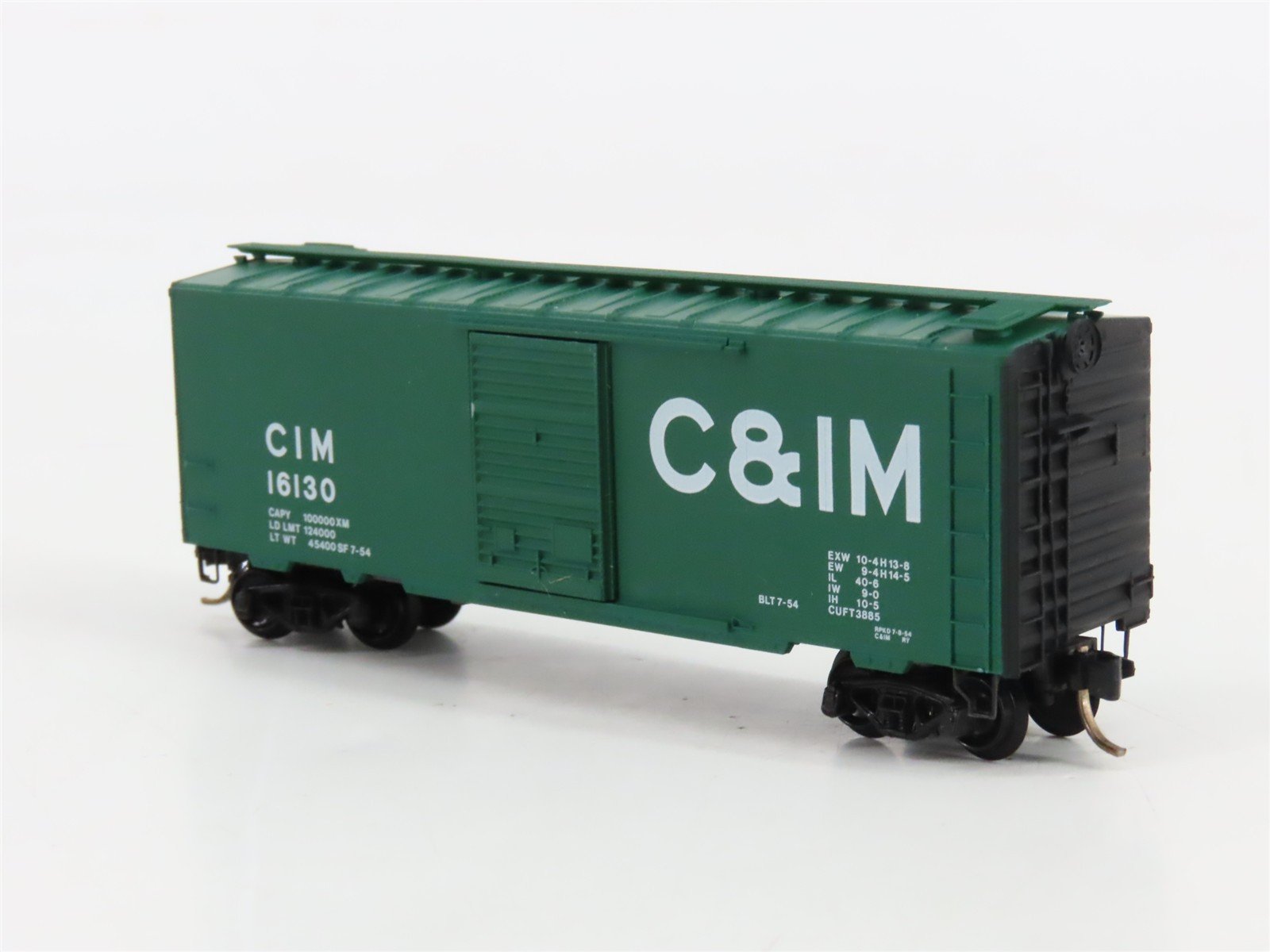 N Scale Micro-Trains 20790 C&IM Chicago & Illinois Midland 40' Box Car 16130 RTR
