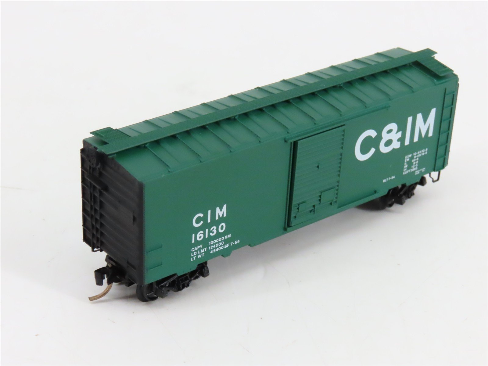 N Scale Micro-Trains 20790 C&IM Chicago & Illinois Midland 40' Box Car 16130 RTR