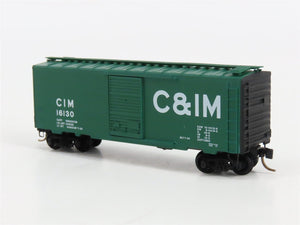 N Scale Micro-Trains 20790 C&IM Chicago & Illinois Midland 40' Box Car 16130 RTR