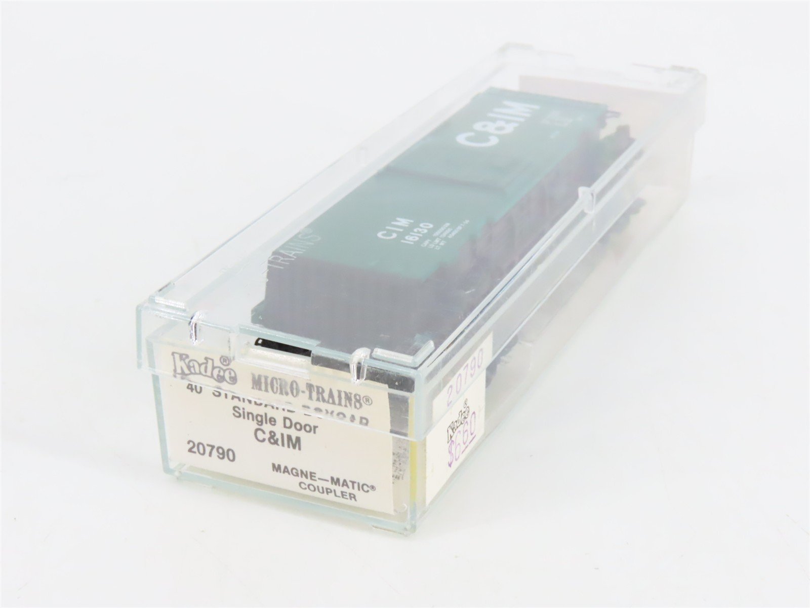 N Scale Micro-Trains 20790 C&IM Chicago & Illinois Midland 40' Box Car 16130 RTR