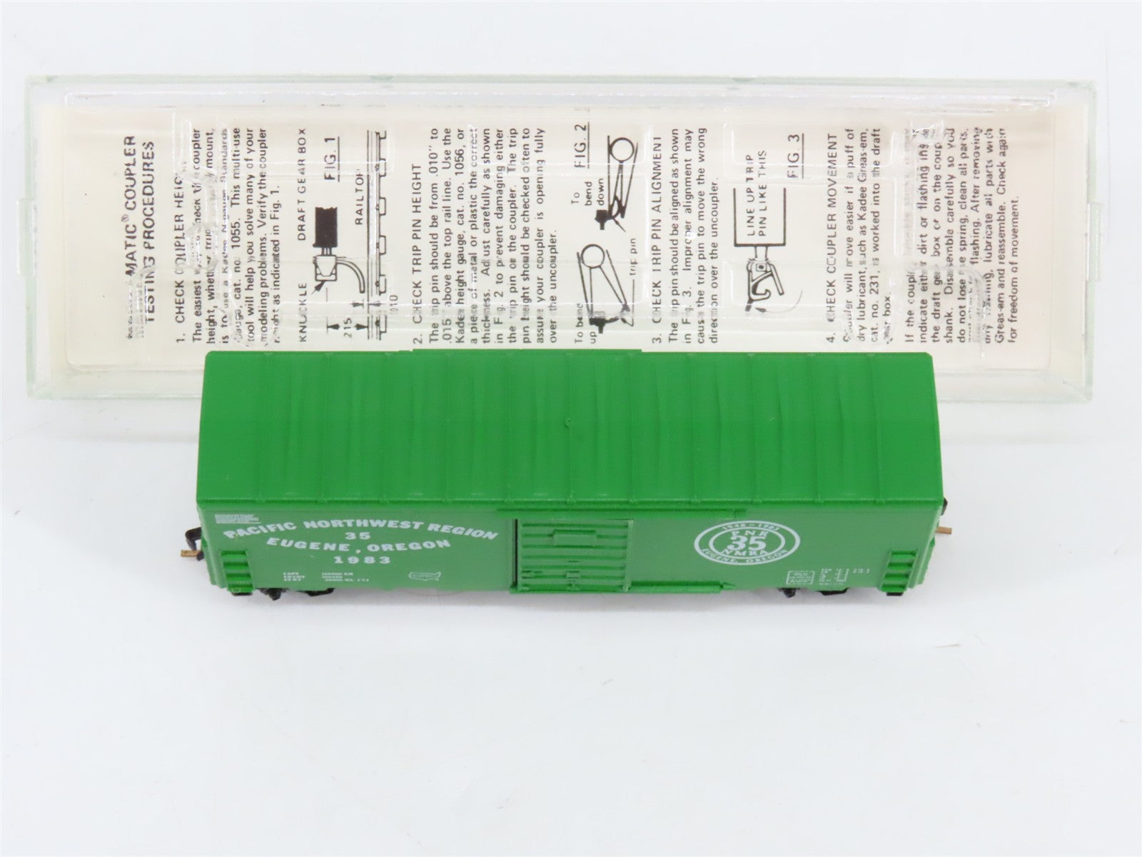 N Scale Micro-Trains PNR Pacific Northwest Region NMRA 40' Box Car 35 RTR