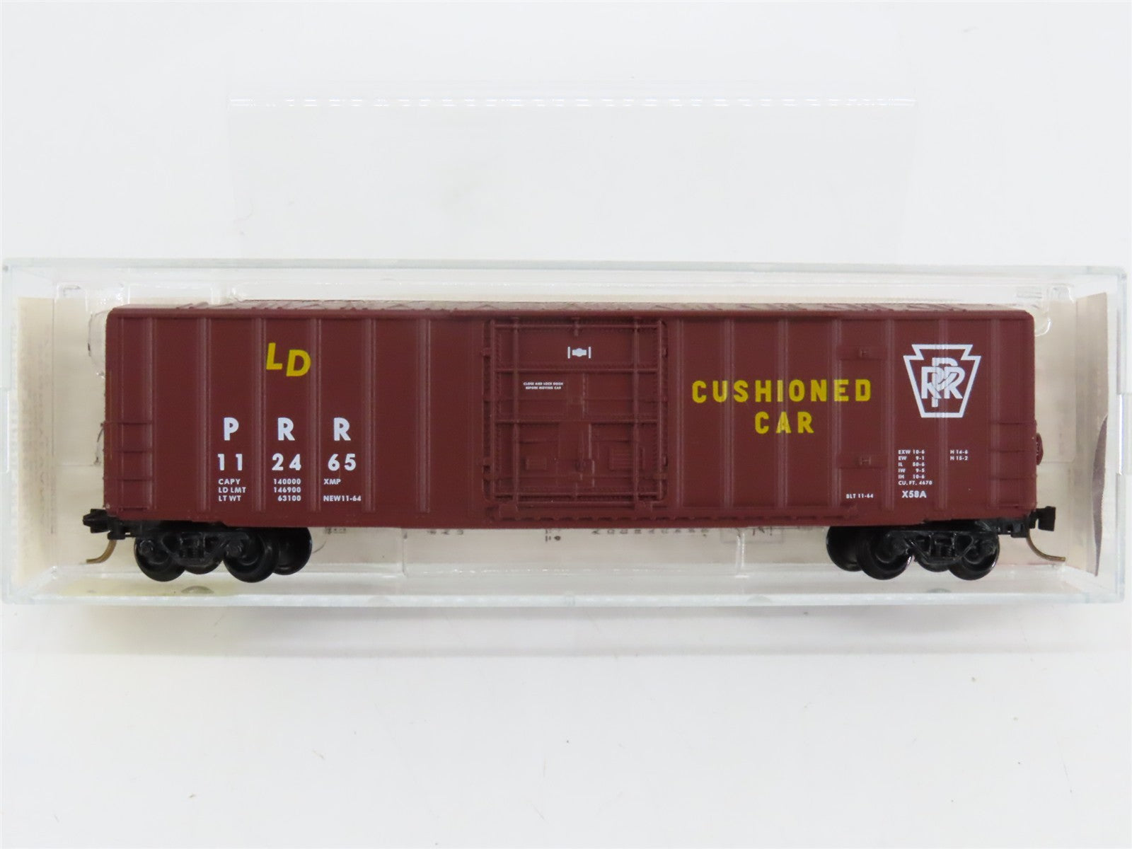 N Scale Micro-Trains 27170 PRR Pennsylvania 50' Rib Side Plug Door Boxcar 112465