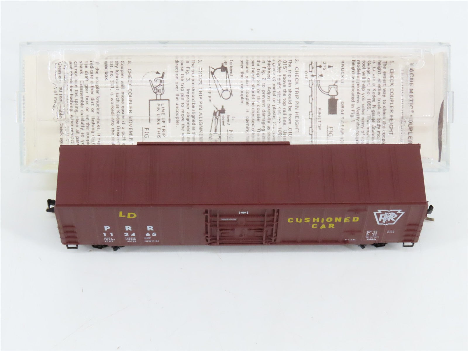 N Scale Micro-Trains 27170 PRR Pennsylvania 50' Rib Side Plug Door Boxcar 112465