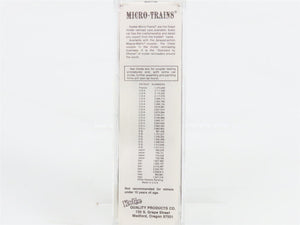 N Scale Micro-Trains 27170 PRR Pennsylvania 50' Rib Side Plug Door Boxcar 112465