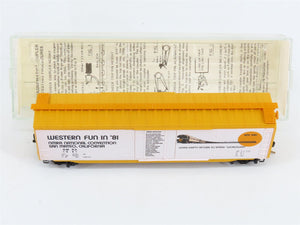 N Scale Micro-Trains NMRA / NTRAK 50' Box Car 1981 RTR