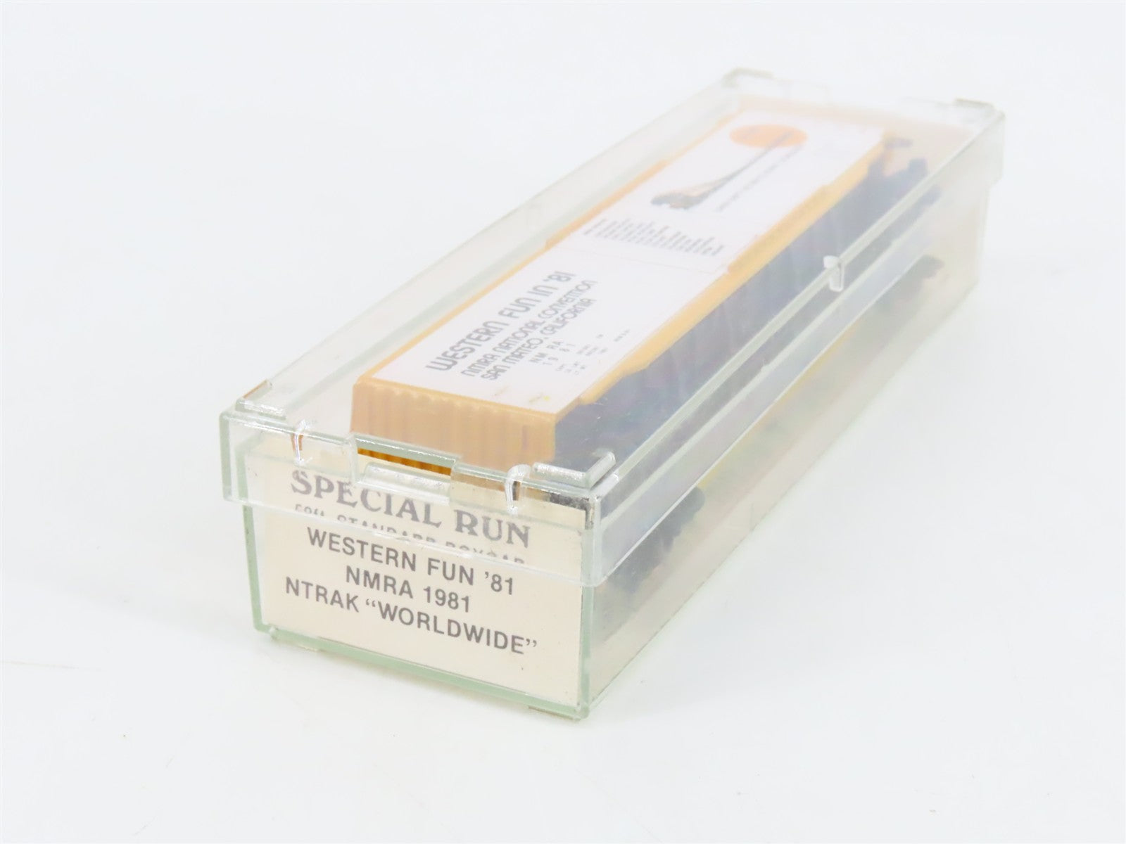 N Scale Micro-Trains NMRA / NTRAK 50' Box Car 1981 RTR