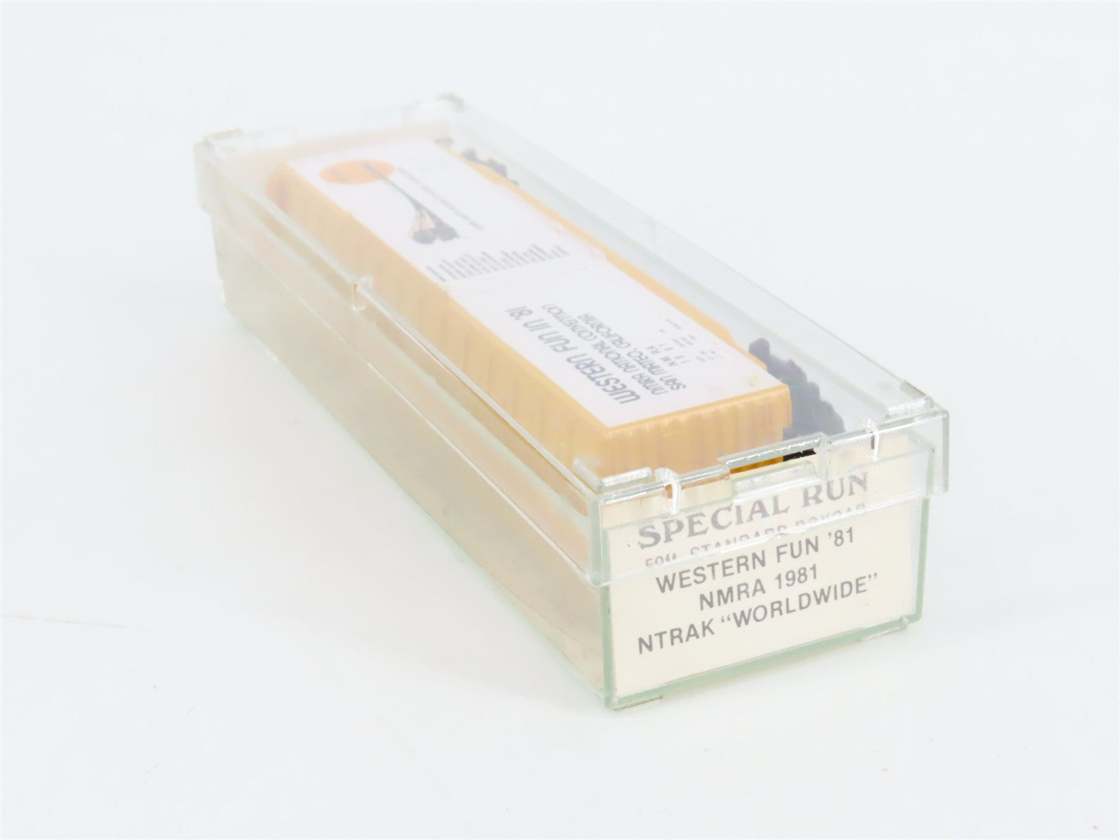 N Scale Micro-Trains NMRA / NTRAK 50' Box Car 1981 RTR