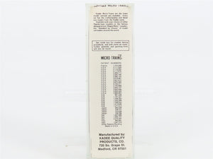 N Scale Kadee Micro-Trains MTL Special Run EL Erie Lackawanna 40' Box Car 70034