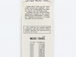 N Scale Kadee Micro-Trains MTL Special Run EL Erie Lackawanna 40' Box Car 70034