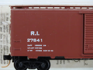 N Scale Kadee Micro-Trains MTL Special Run RI Rock Island 40' Box Car #27641