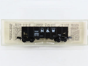 N Scale Micro-Trains N&W Norfolk & Western 2-Bay Hopper 38993 RTR