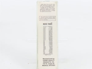 N Scale Micro-Trains N&W Norfolk & Western 2-Bay Hopper 38993 RTR