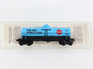 N Kadee Micro-Trains MTL AK-SAR-BEN ASBX 1982 World's Fair Single Dome Tank Car