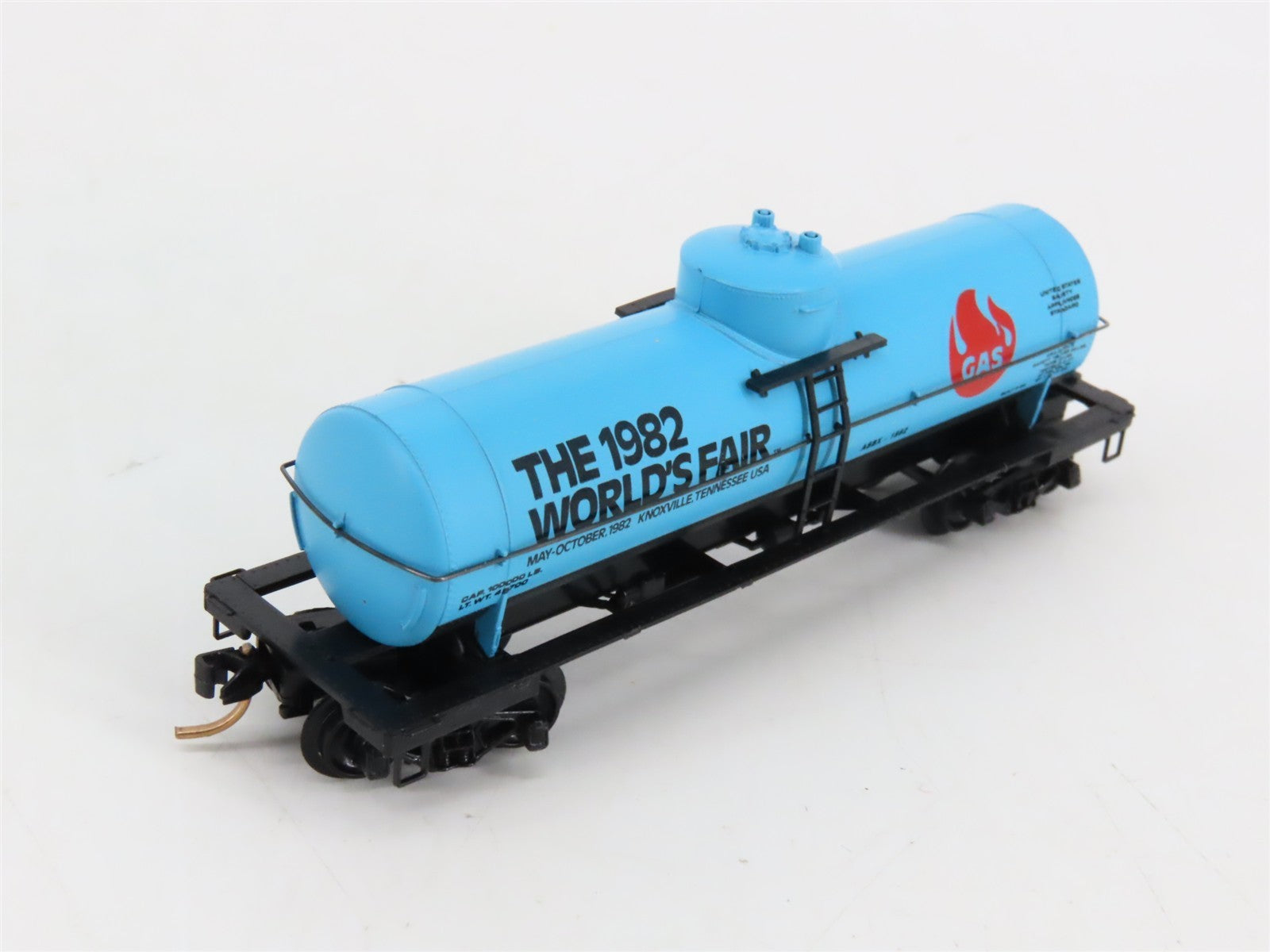 N Kadee Micro-Trains MTL AK-SAR-BEN ASBX 1982 World's Fair Single Dome Tank Car